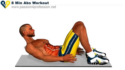 8 Min Abs Workout for six pack