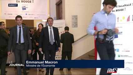 Emmanuel Macron lance son mouvement politique "En Marche!"