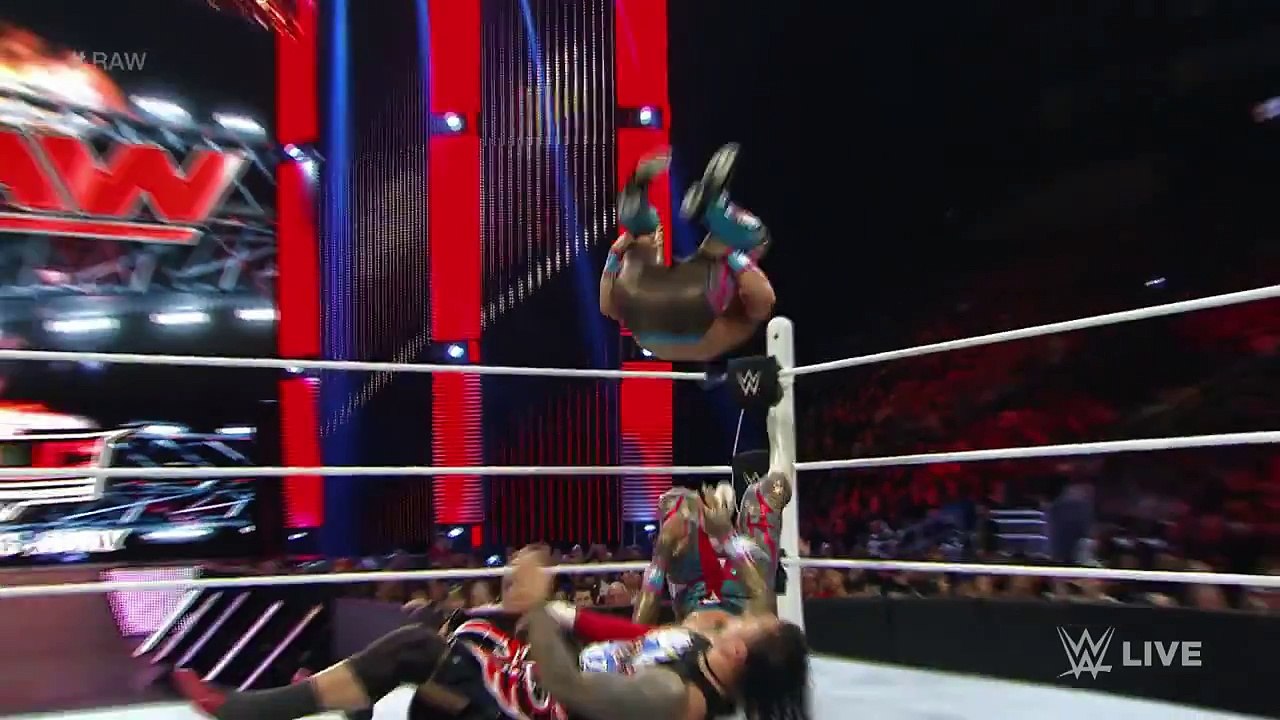 The Usos vs. The Lucha Dragons - No. 1 Contenders' Match׃ Raw, November 30, 2015