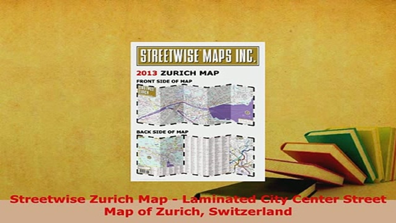 PDF  Streetwise Zurich Map  Laminated City Center Street Map of Zurich Switzerland Download Full Ebook