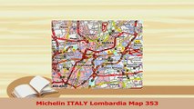 PDF  Michelin ITALY Lombardia Map 353 Read Online