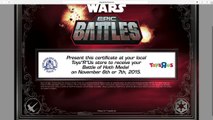 Free Star Wars Medal from Toys 