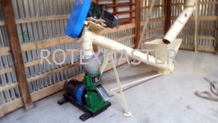 Rotex poultry feed pellet production line