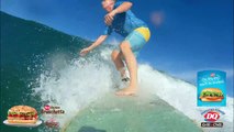 Surfing Playa Grande Costa Rica by DQ Grill & Chill