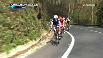 Bask Turu'nun 3. etabında Cummings, geçen seneki Tour de France'ı hatırlattı