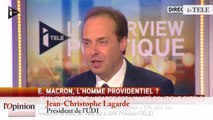 Jean-Christophe Lagarde sur Emmanuel Macron : «Quand on est ministre, il faut gouverner maintenant !»