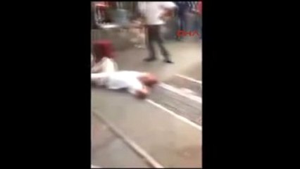 Soyguncuyu Dövüp Ateşe Verdiler