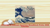 PDF  Hiroshige  Hokusai Japanese Woodblock Prints 2008 Calendar  EBook