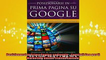 Free PDF Downlaod  Posizionarsi in Prima Pagina su Google  Consigli Seo per il Marketing Online Italian  DOWNLOAD ONLINE