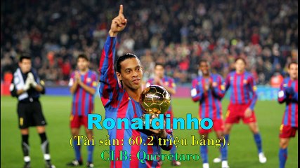 Top 10 Cầu Thủ Giàu Nhất Thế Giới 2015