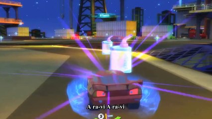 Cars Songs For Kids ♪ A ram sam sam ♪ The Video Game Tow Mater Francesco