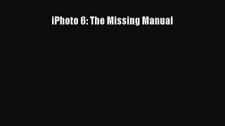 Download iPhoto 6: The Missing Manual PDF Free