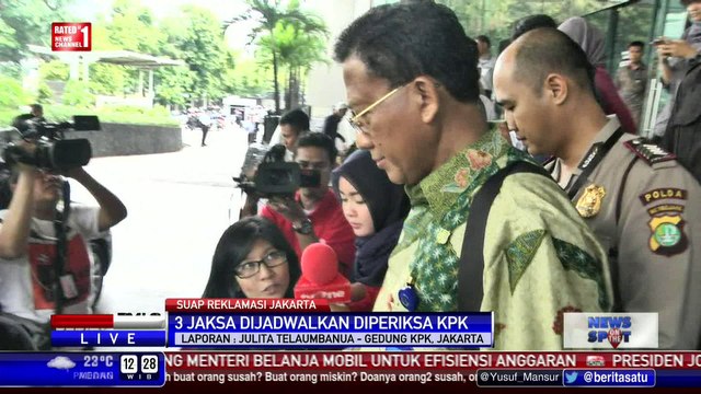 Kasus Suap Jaksa, KPK Jadwalkan Pemeriksaan 3 Jaksa