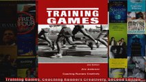 Read  Training Games Coaching Runners Creatively Second Edition  Full EBook