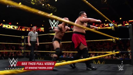 Tommaso Ciampa vs. Samoa Joe WWE NXT, Dec