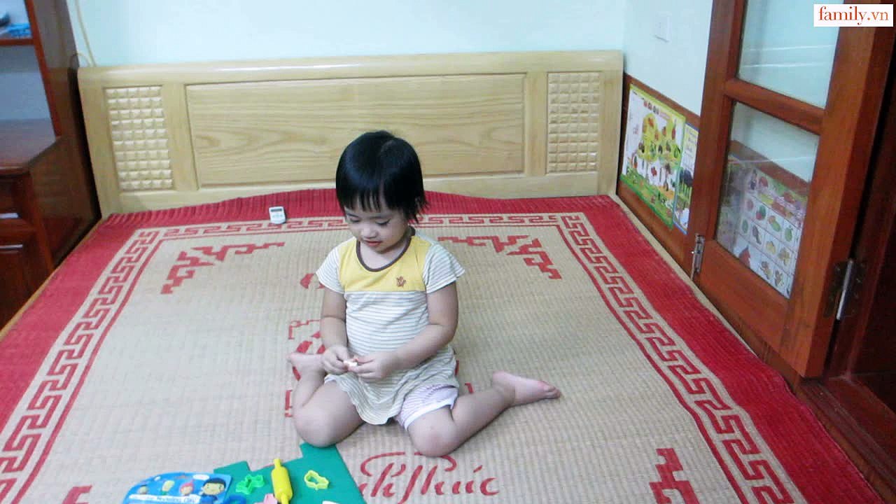 Vlog 235 Cún chơi đất nặn ( family.vn )