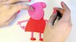 PEPPA PIG PLAY DOH CRAFTS HOW TO MAKE PLAYDOUGH PEPPA PIG PLASTILINA TOYS Part 6