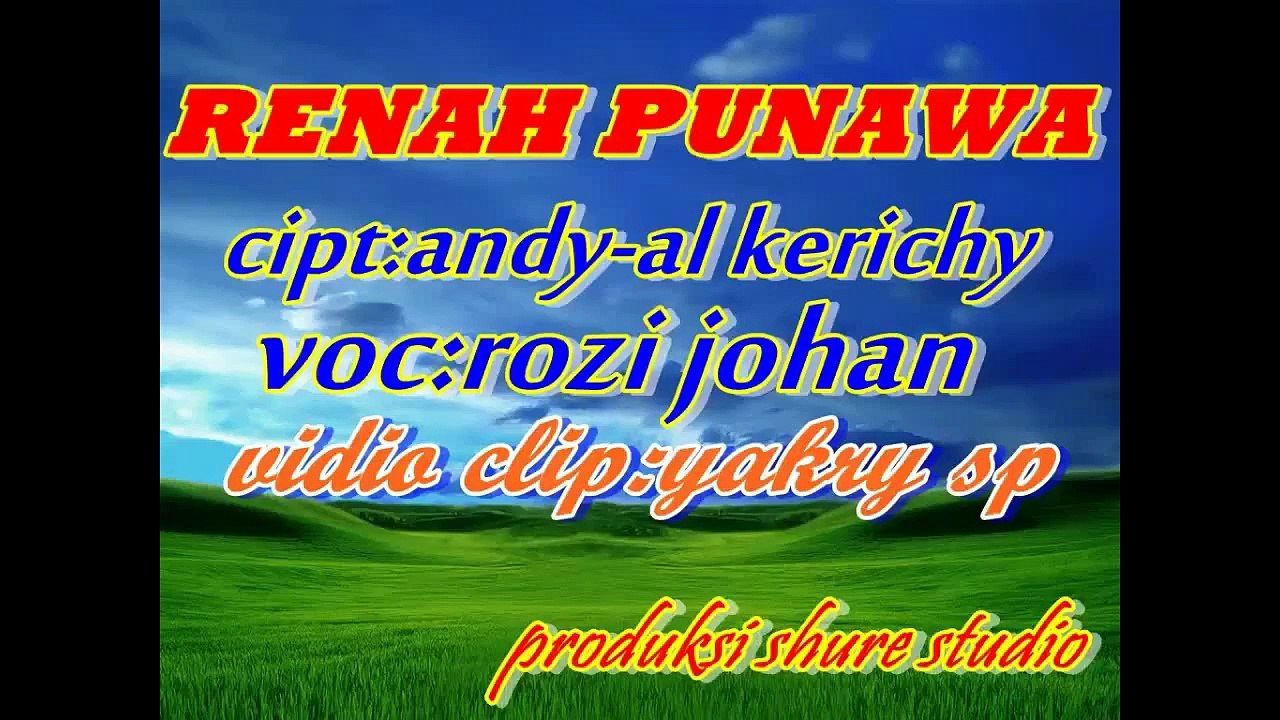Lagu kerinci renah punawa