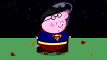 Peppa pig y batman vs superman   the flash wonder woman halloween  la cerdita en español HD
