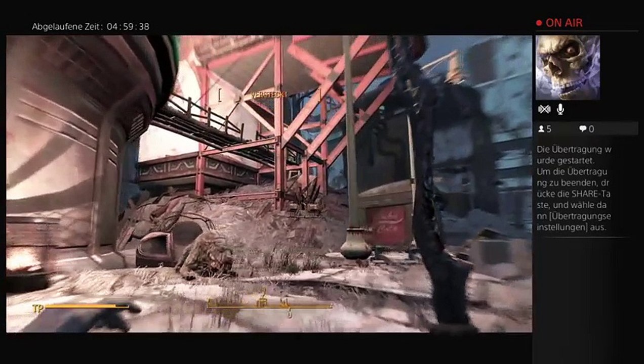 PS4-Live-Übertragung von Nordauge