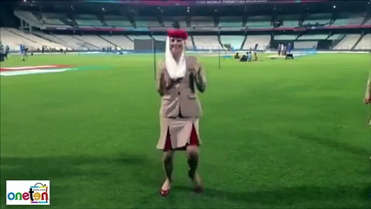 Air Hostesses dance Performance dj Bravo 'Champion' Song