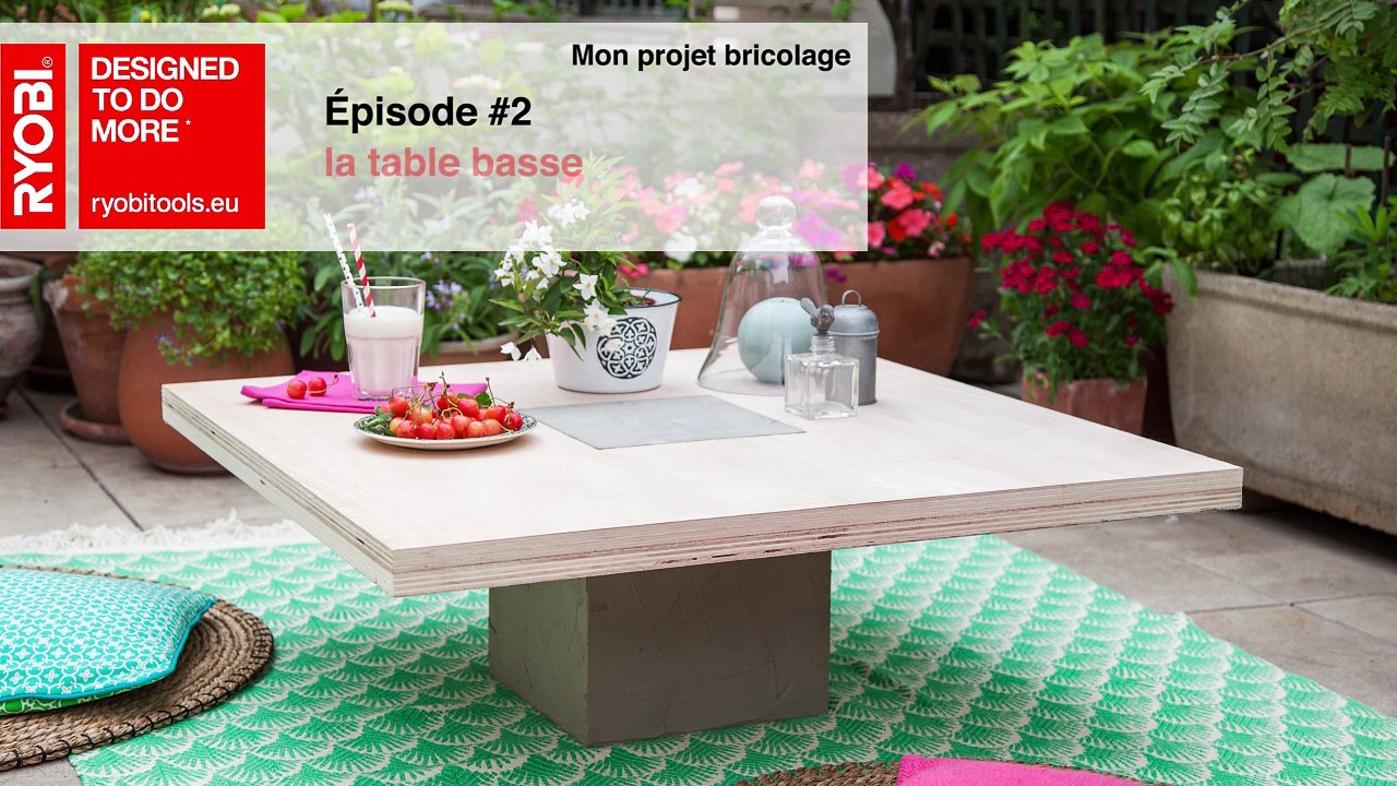 Fabriquer une table basse en bois