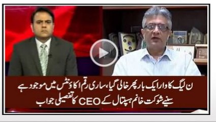 Dr. Faisal Sultan (CEO SKMCH) Reply to Daniyal Aziz on PMLN's False Propaganda