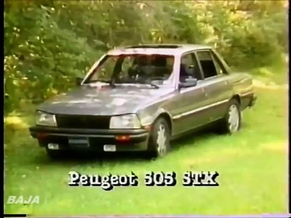 1987 Peugeot 505 STX review