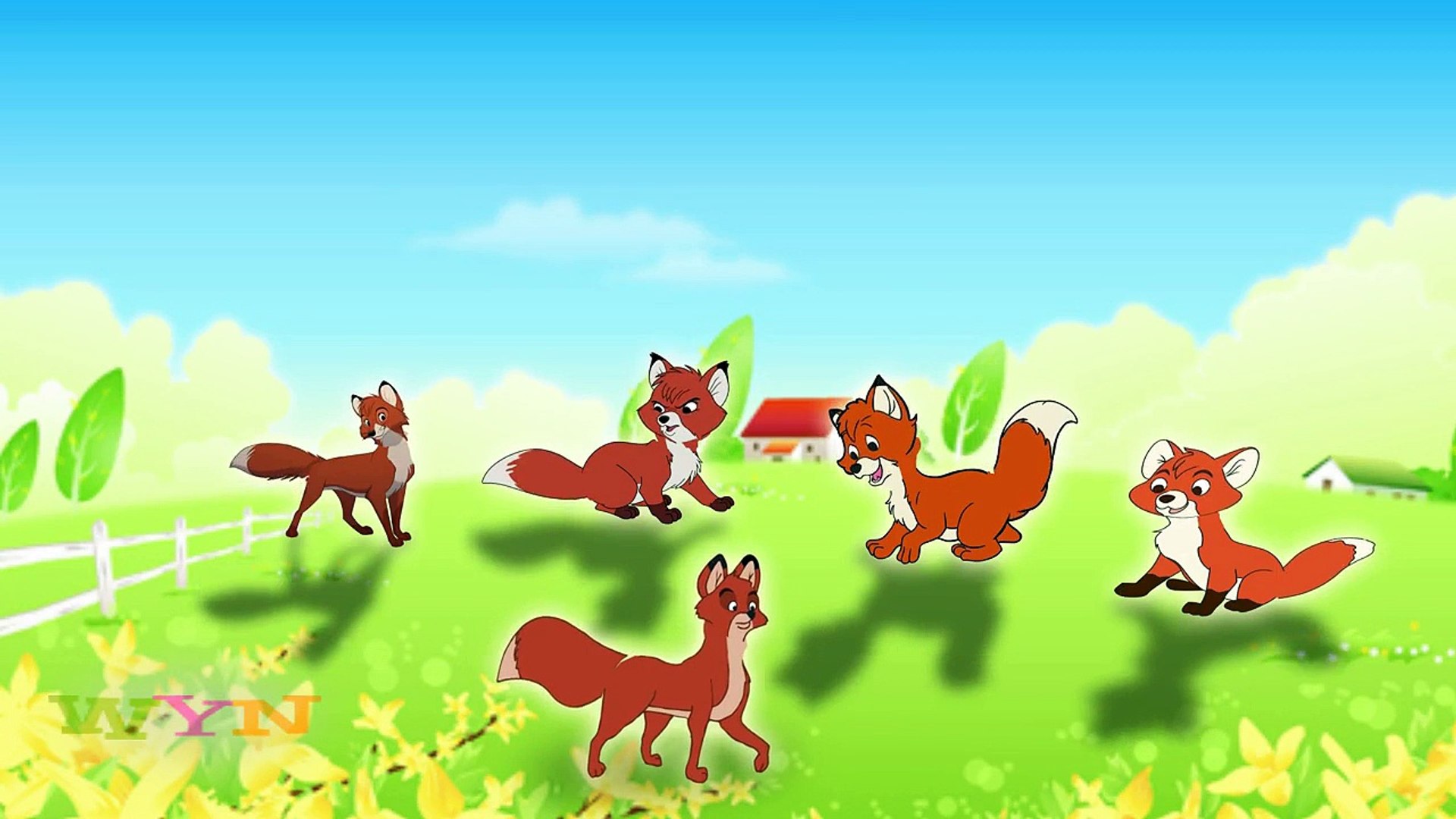 Fox Finger Family | Animal Finger Family Song | Popular Kids Songs