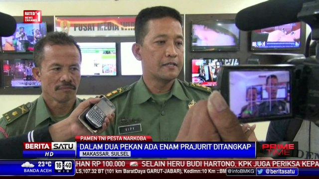 Daftar Anggota TNI Terjerat Narkoba