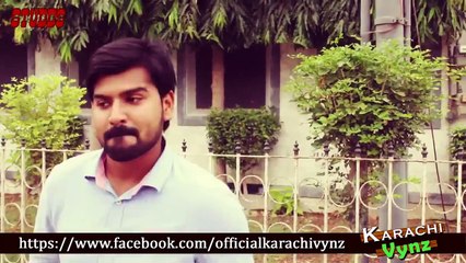 How They Cross The Road ( Men vs Women ) By Karachi Vynz