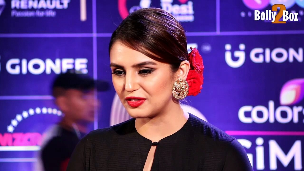 Huma Qureshi at GIMA Awards 2016