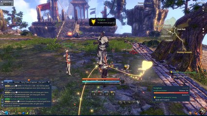 Blade and Soul character creation and initial story 2016 gameplay.