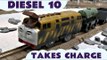 Trackmaster DIESEL 10 TAKES CHARGE Kids Toy Thomas And Friends Train Set Thomas The Tank Engine
