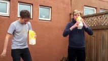 KID DROWNS IN HIS OWN VOMIT after attempting the MILK CHALLENGE