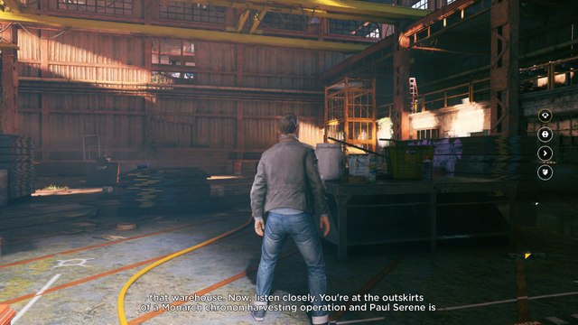 Quantum Break - Industrial Area: Jack Generator Cutscene (Beth Wilder Dialogue) Explore Warehouse Xbox One