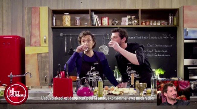 Stéphane Bern un peu pompette dans une émission de cuisine ! -Zapping People du 07/04/2016