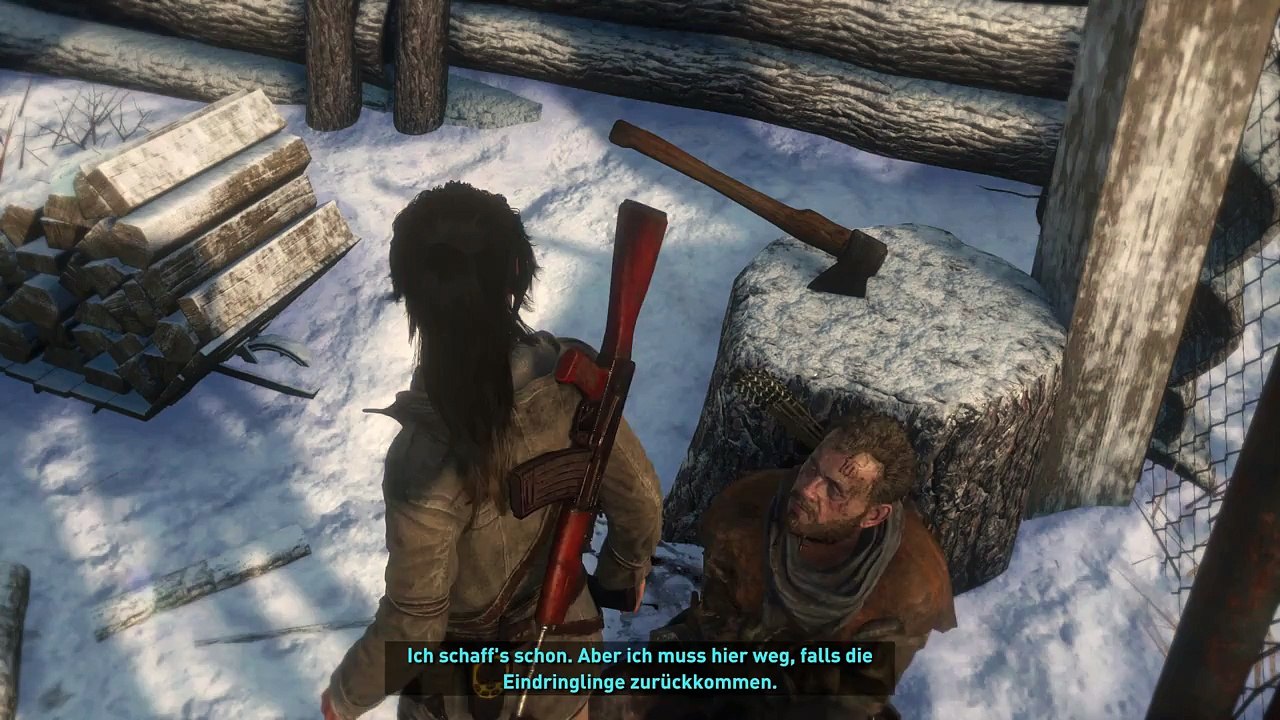 RISE OF THE TOMB RAIDER #024 - Wolfsblut und seine Freunde | Let's Play Rise Of The Tomb Raider