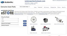 Genuine Subaru Replacement Parts At Subaru Wholesale Parts