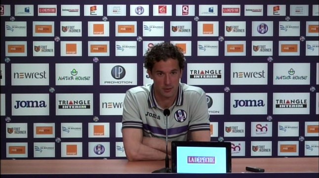 La Conf de Presse de Pantxi Sirieix avant TFC/Bastia