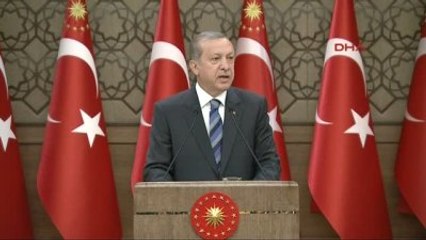 Cumhurbaşkanı Erdoğan Polis Memurlarını Kabulünde Konuştu -4
