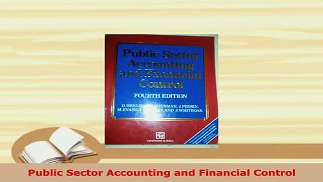 PDF Public Sector Accounting and Financial Control Read Online