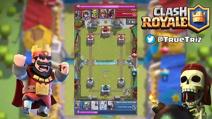 Clash Royale -Dark Prince- new epic trick