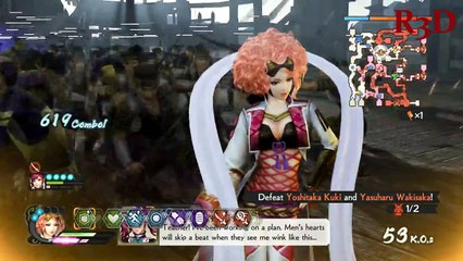 Samurai Warriors 4-II - Story Mode: Love & Fear WT - Part 4 - "Battle of Hiketa" {English HD}