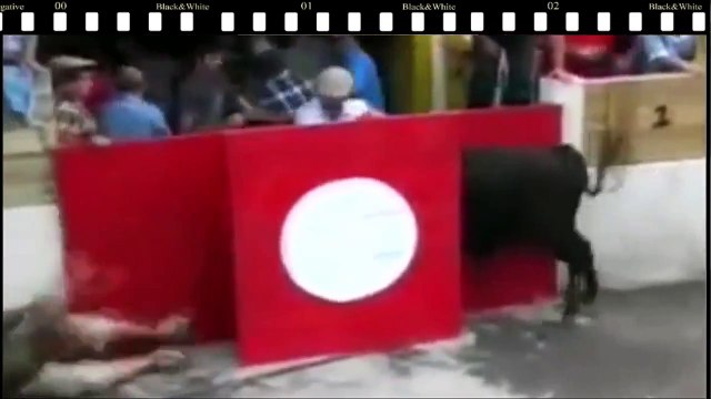 Raging Bull Attack People Bull Demolishing People Best Bull Attacks Compilaiton