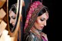 Latest Asian Bridal hair and makeup 2016 - Subtle Taupe Indian Pakistani/ Indian/ Bengali/ Arabic/ Asian Bridal & Hair & Makeup