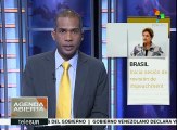 Brasil: entregan informe de petición de impeachment a Dilma Rousseff