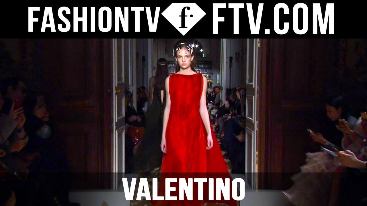 Valentino Designers inspiration at Paris Haute Couture Fashion Week S/S 16 | FTV.com