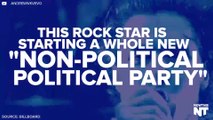 This Rockstar Is Starting A “Non-Political Political Party” For Real