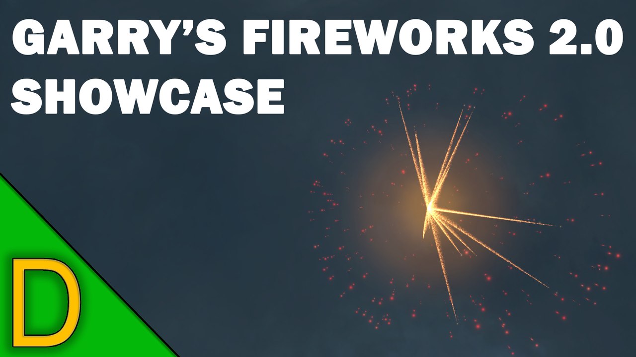 Garry's Mod mod showcase - Garry's fireworks 2.0